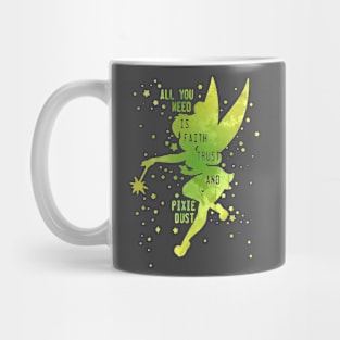 Fairy Inspired Silhouette Mug